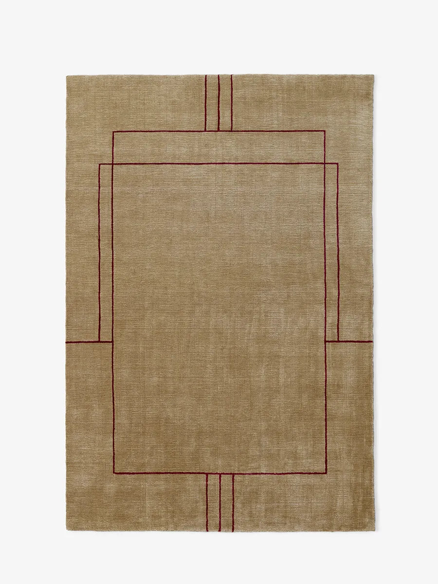 Cruise tæpper fra &Tradition - 200 x 300 cm / Bombay Golden Brown - Jacobsen Plus