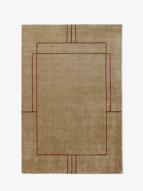 Cruise tæpper fra &Tradition - 200 x 300 cm / Bombay Golden Brown - Jacobsen Plus