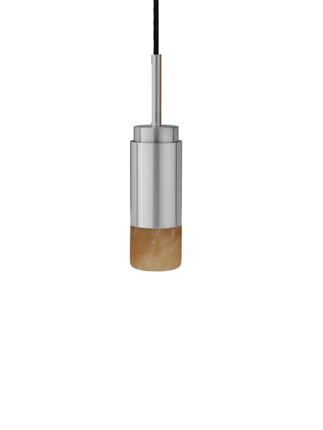 Donya ONYX Cylinder, amber fra Anour - Brushed Stainless Steel - Jacobsen Plus