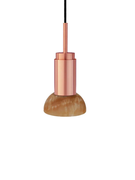 Donya ONYX Moon, amber fra Anour - Brushed Copper - Jacobsen Plus