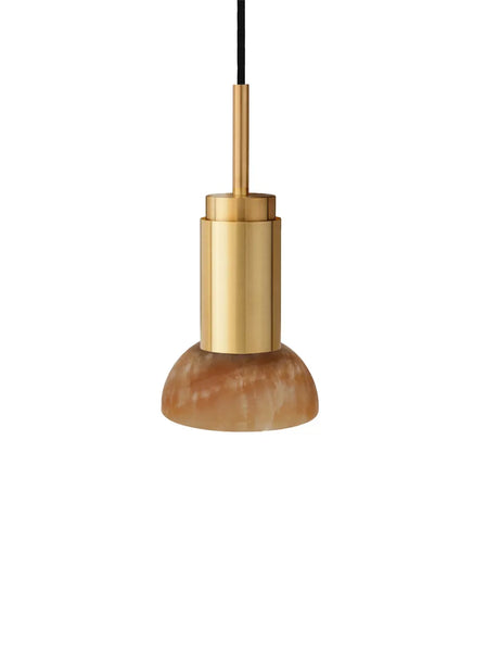 Donya ONYX Moon, amber fra Anour - Gold Stainless Steel - Jacobsen Plus
