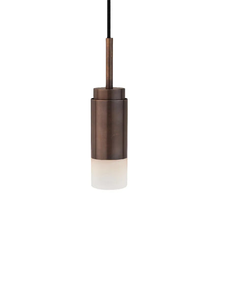 Donya ONYX Cylinder, white fra Anour - Browned Brass - Jacobsen Plus