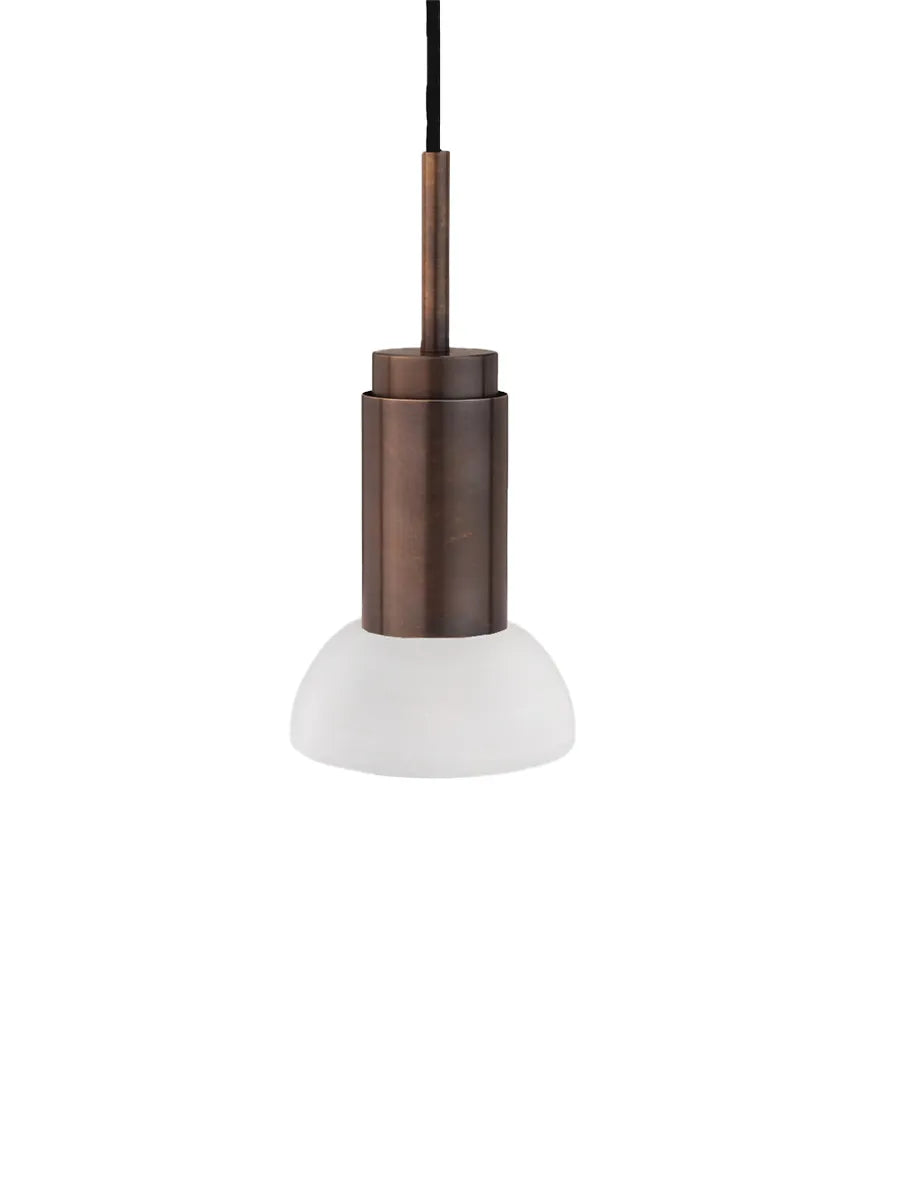 Donya ONYX Moon, white fra Anour - Browned Brass - Jacobsen Plus