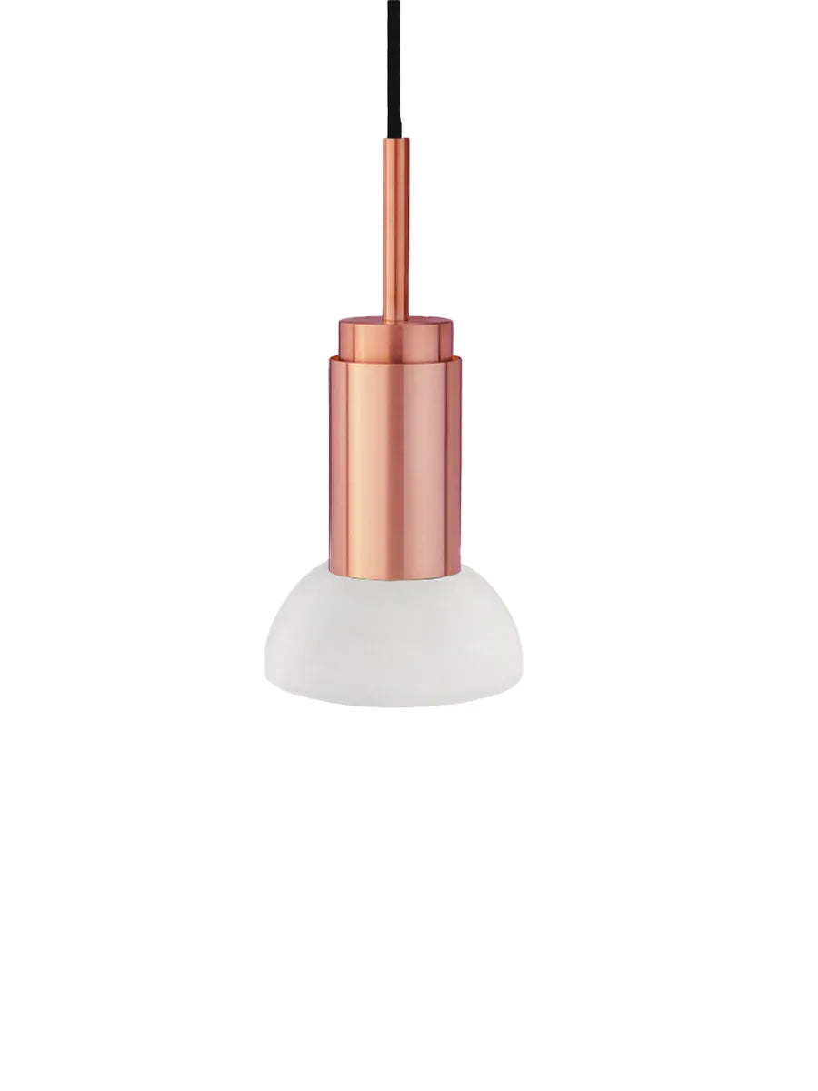 Donya ONYX Moon, white fra Anour - Brushed Copper - Jacobsen Plus