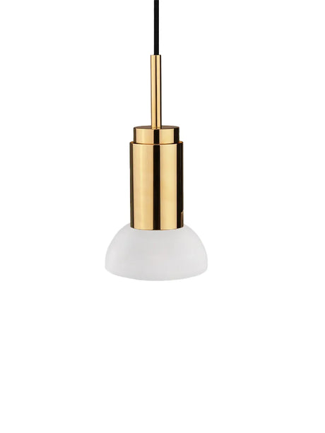 Donya ONYX Moon, white fra Anour - Polished Brass - Jacobsen Plus