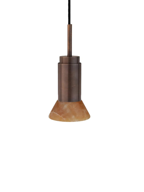 Donya ONYX Trapeze, amber fra Anour - Browned Brass - Jacobsen Plus