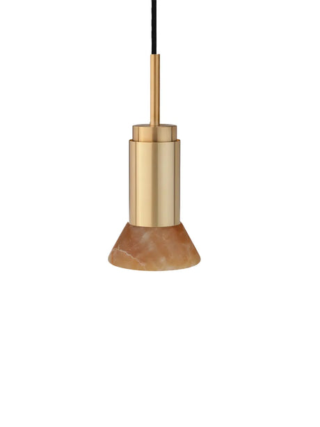 Donya ONYX Trapeze, amber fra Anour - Brushed Brass - Jacobsen Plus