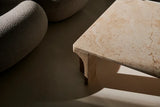 Doric Coffee Table 140 x 80 cm, Neutral White Travertine fra GUBI - 5 - Jacobsen Plus