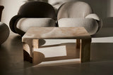 Doric Coffee Table 80 x 80 cm, Neutral White Travertine fra GUBI - 2 - Jacobsen Plus