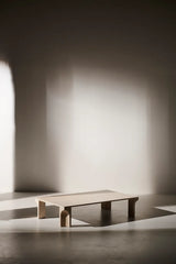 Doric Coffee Table 140 x 80 cm, Neutral White Travertine fra GUBI - 2 - Jacobsen Plus