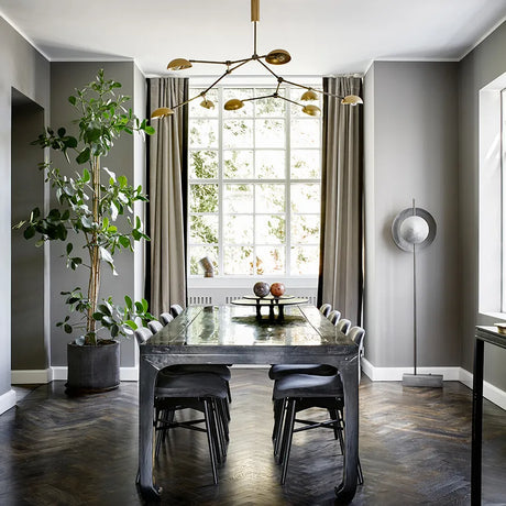 Drop Chandelier, brass fra 101 Copenhagen - 2 - Jacobsen Plus