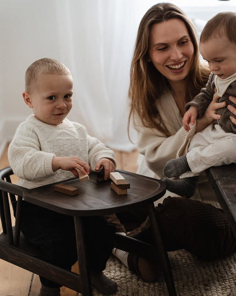 Smilla Toddler Stol, røget eg fra Oaklings - 2 - Jacobsen Plus