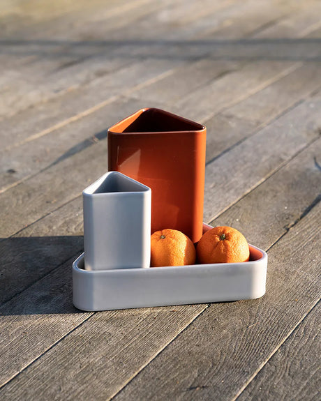 Canvas Vase, large fra raawii - Umami Yellow - Jacobsen Plus
