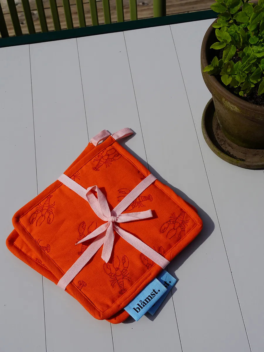 Hummer Grydelapper, 2-pak fra Blåmst - 1 - Jacobsen Plus