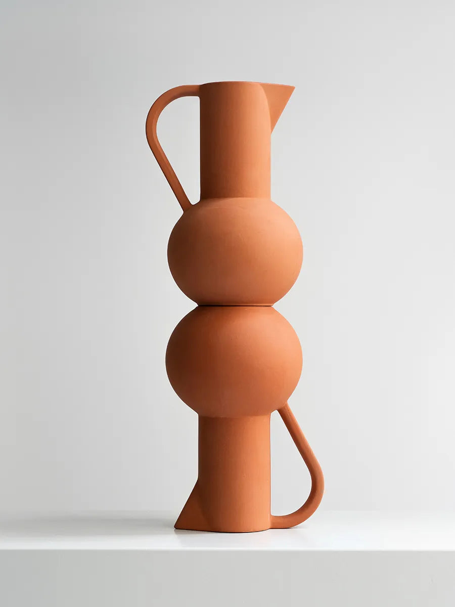 Strøm Kande, terracotta fra raawii