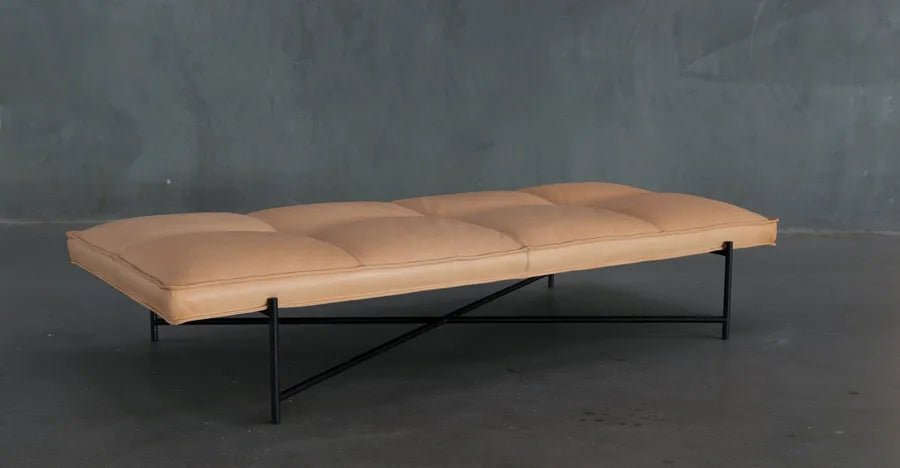 Daybed, vegatbilsk læder fra HANDVÄRK - 3 - Jacobsen Plus