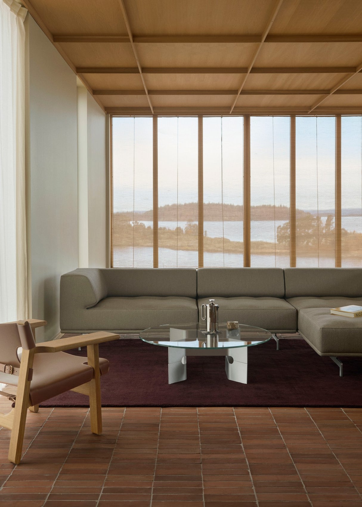 Delphi 450H, 3-personers open end og chaiselong fra Fredericia Furniture - 1 - Jacobsen Plus