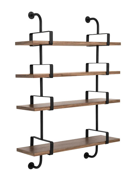 Démon 4 Shelves fra GUBI - L: 215 cm / Sortbejdset ask - Jacobsen Plus