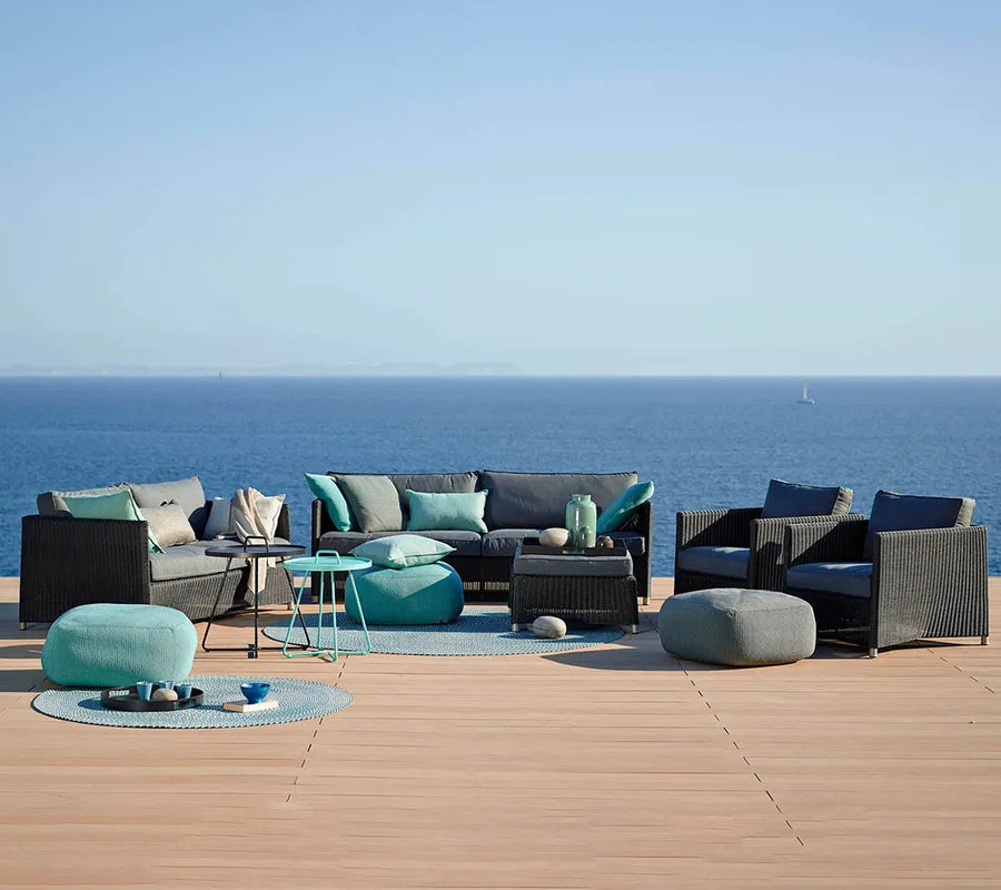 Diamond 3 pers Sofa inkl. hynde fra Cane-line