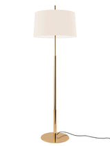 Diana Mayor Gulvlampe fra Santa and Cole - White / Shiny gold - Jacobsen Plus