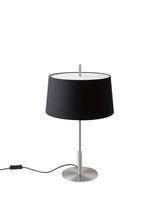 Diana Bordlampe fra Santa and Cole - Black / Satin nickel - Jacobsen Plus