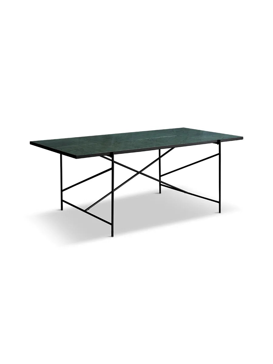 Spisebord 185, grøn marmor fra HANDVÄRK