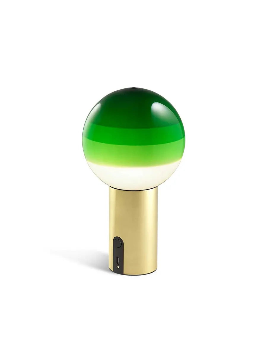 Dipping Light Portable bordlampe fra Marset - Grøn - Jacobsen Plus