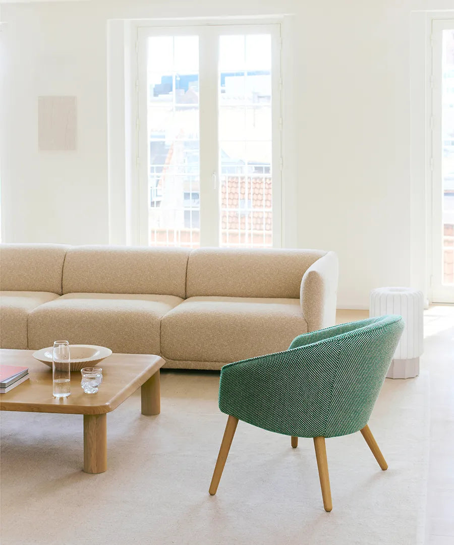 Nami 3-Personers Sofa, zero 0001 fra Fredericia Furniture - 3 - Jacobsen Plus