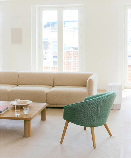 Nami 3-Personers Sofa, zero 0001 fra Fredericia Furniture - 4 - Jacobsen Plus