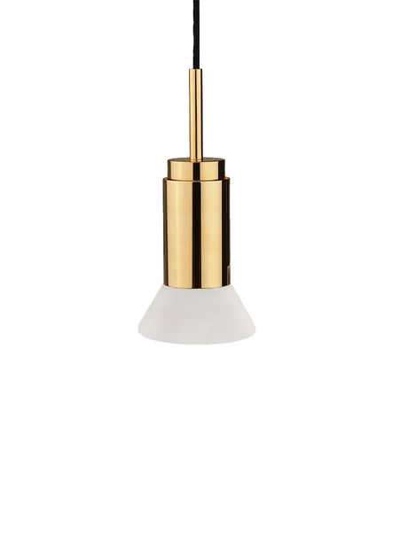 Donya ONYX Trapeze, white fra Anour - Polished Brass - Jacobsen Plus