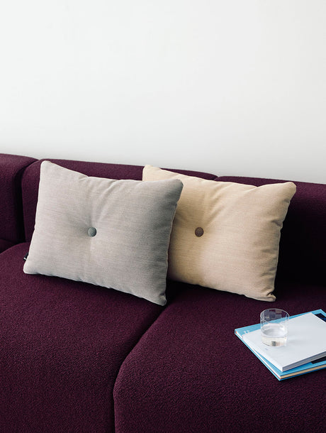 Dot Cushion Steelcut Trio fra Hay - Light grey - Jacobsen Plus