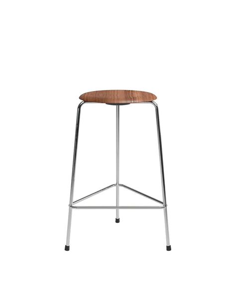 Dot Barstol, valnød finer af Arne Jacobsen - 1 - Jacobsen Plus