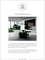 Drop Bulp Chandelier, grey fra 101 Copenhagen - 7 - Jacobsen Plus