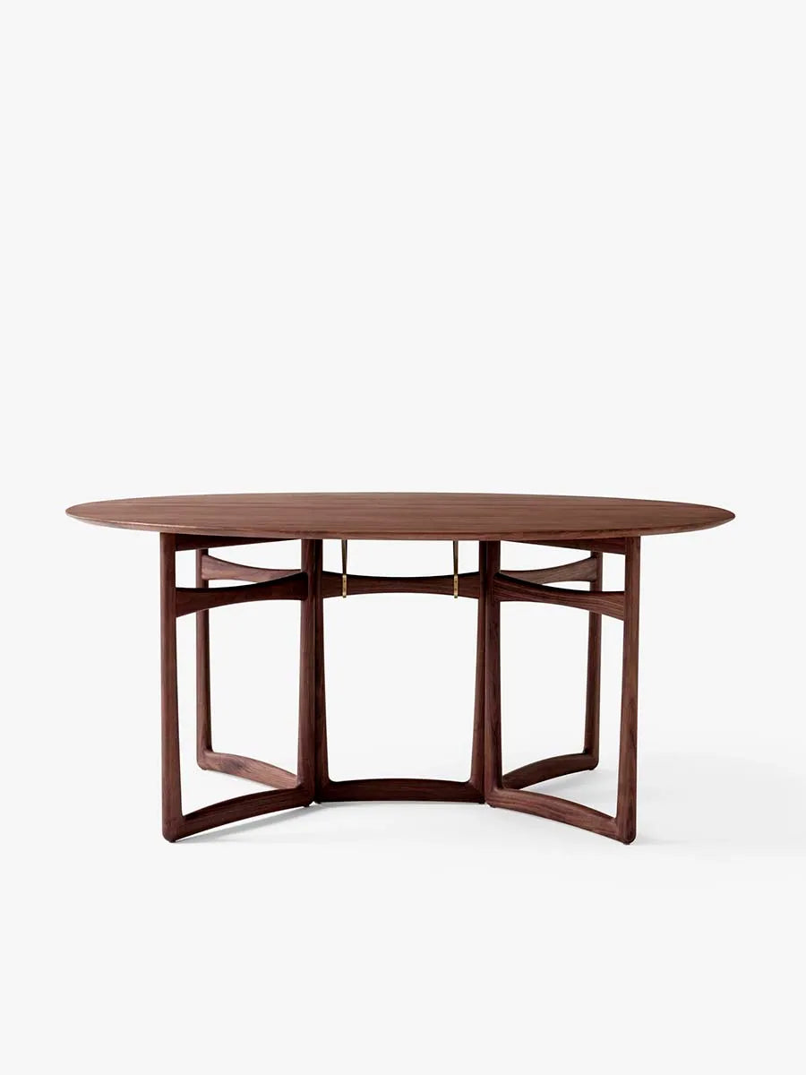 Drop Leaf HM6 Spisebord af Hvidt & Mølgaard - Valnød - Jacobsen Plus