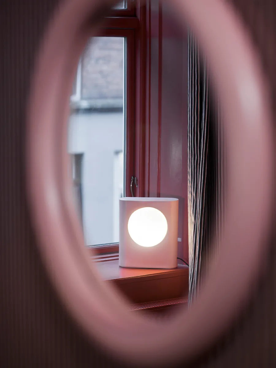 Signal Lampe, coral blush fra raawii