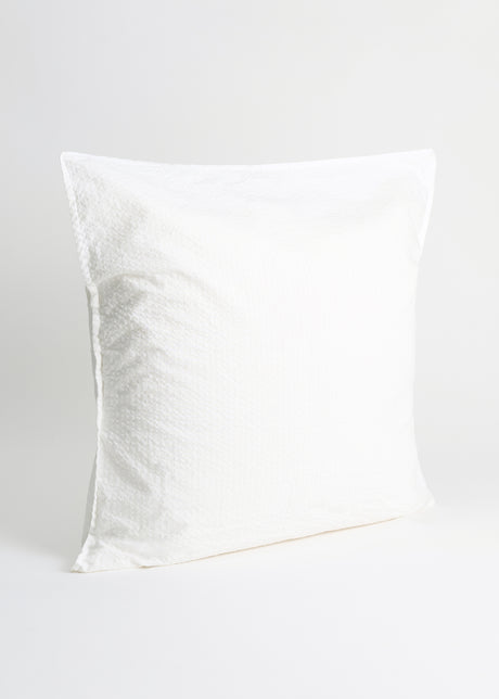 Sengelinned Seersucker - white fra Aiayu - 3 - Jacobsen Plus