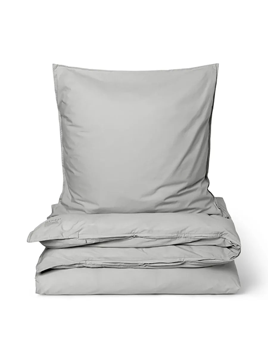 Duvet Cover Single 140x200, sengesæt fra Aiayu - Ash / Inkl. 60x63 cm - Jacobsen Plus