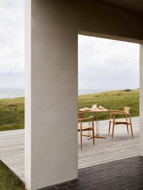 E022 Havebord, Ø80 fra Carl Hansen & Søn