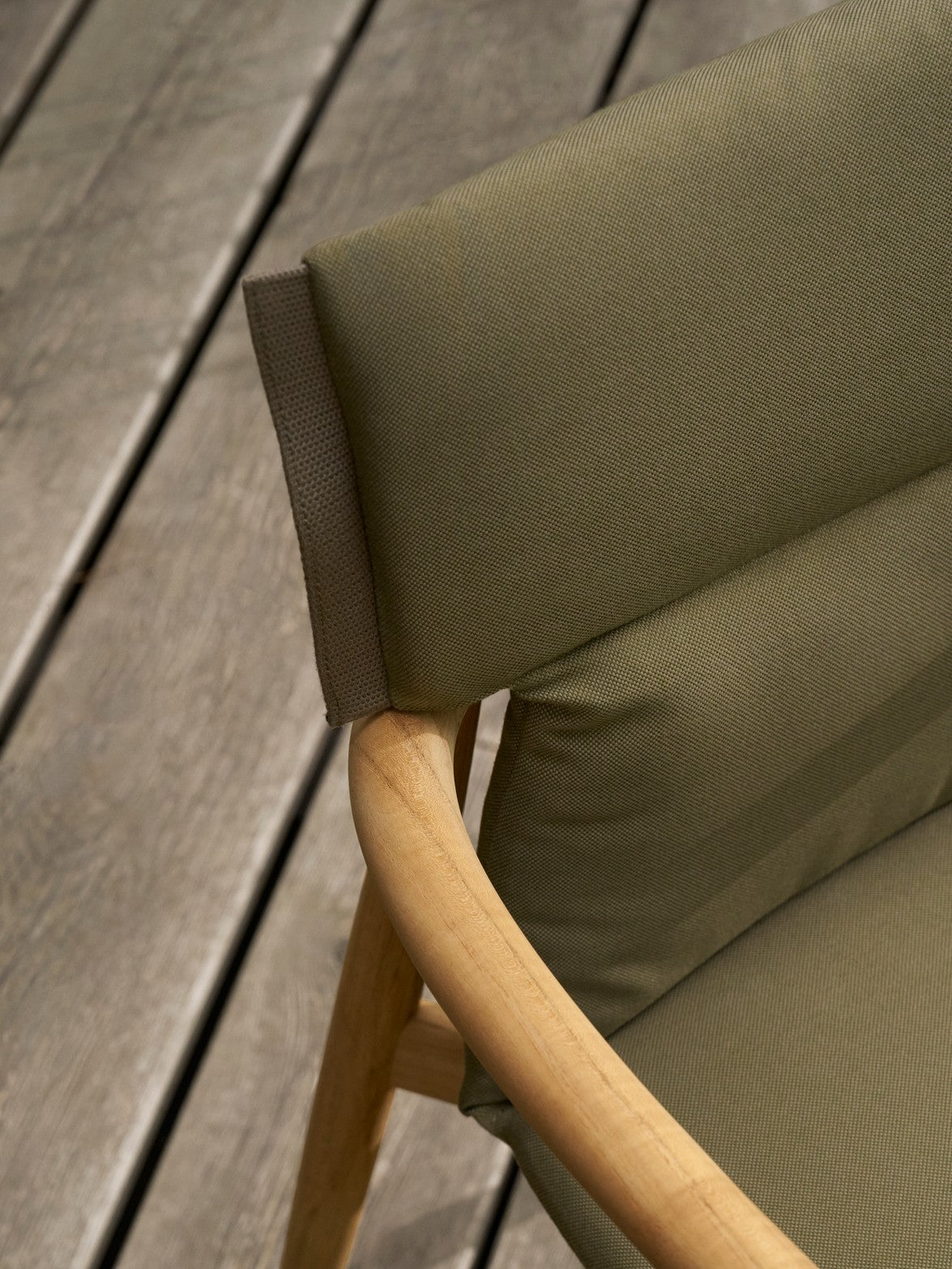 CU E008 hynde til Embrace havestol fra Carl Hansen & Søn - Panama Alga 3667 - Jacobsen Plus