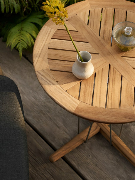 E023 Embrace udendørs sidebord, Ø48 fra Carl Hansen & Søn - 3 - Jacobsen Plus
