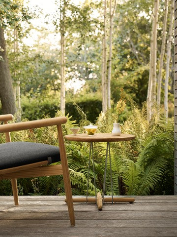 E023 Embrace udendørs sidebord, Ø48 fra Carl Hansen & Søn - 6 - Jacobsen Plus