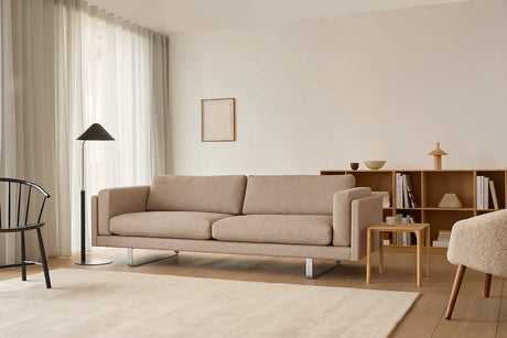 EJ280 Sofa fra Fredericia Furniture - Njord - Light Grey / Model 8052 - 212 cm - Jacobsen Plus