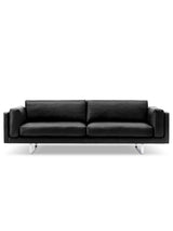 EJ 280 Pure Sofa i sort læder fra Erik Jørgensen