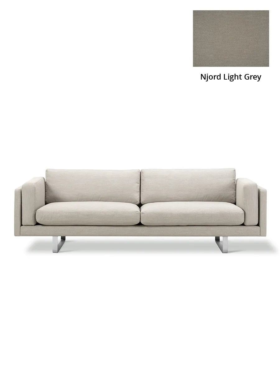 EJ280 Sofa fra Fredericia Furniture - Njord - Light Grey / Model 8052 - 212 cm - Jacobsen Plus