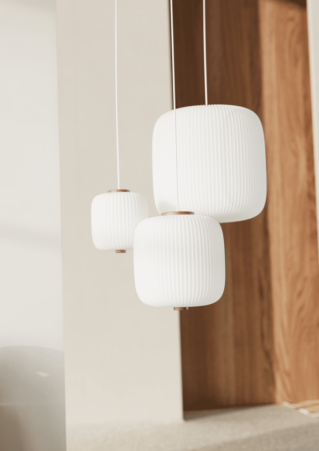 EK61 Opal pendel, eg olie af Esben Klint - 2 - Jacobsen Plus