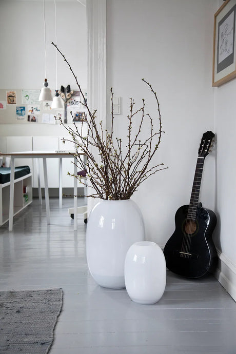 SUPER Vase fra Piet Hein (Hvid/Opal) - 2 - Jacobsen Plus