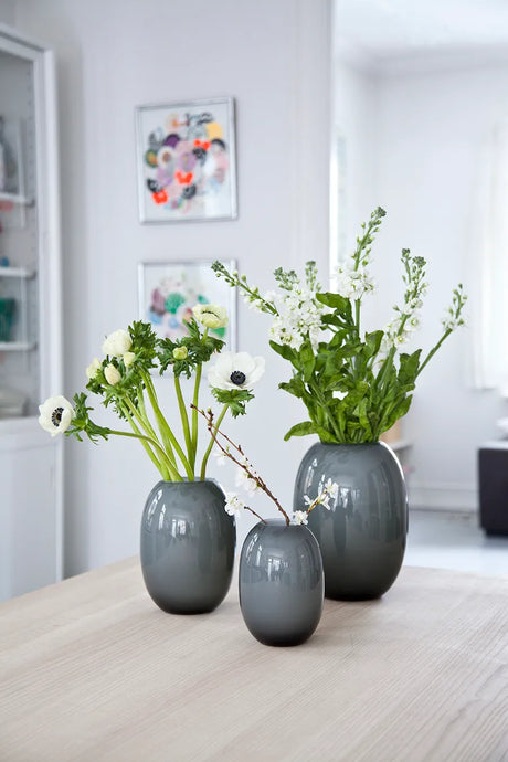 SUPER Vase fra Piet Hein (Grå/Opal) - 2 - Jacobsen Plus