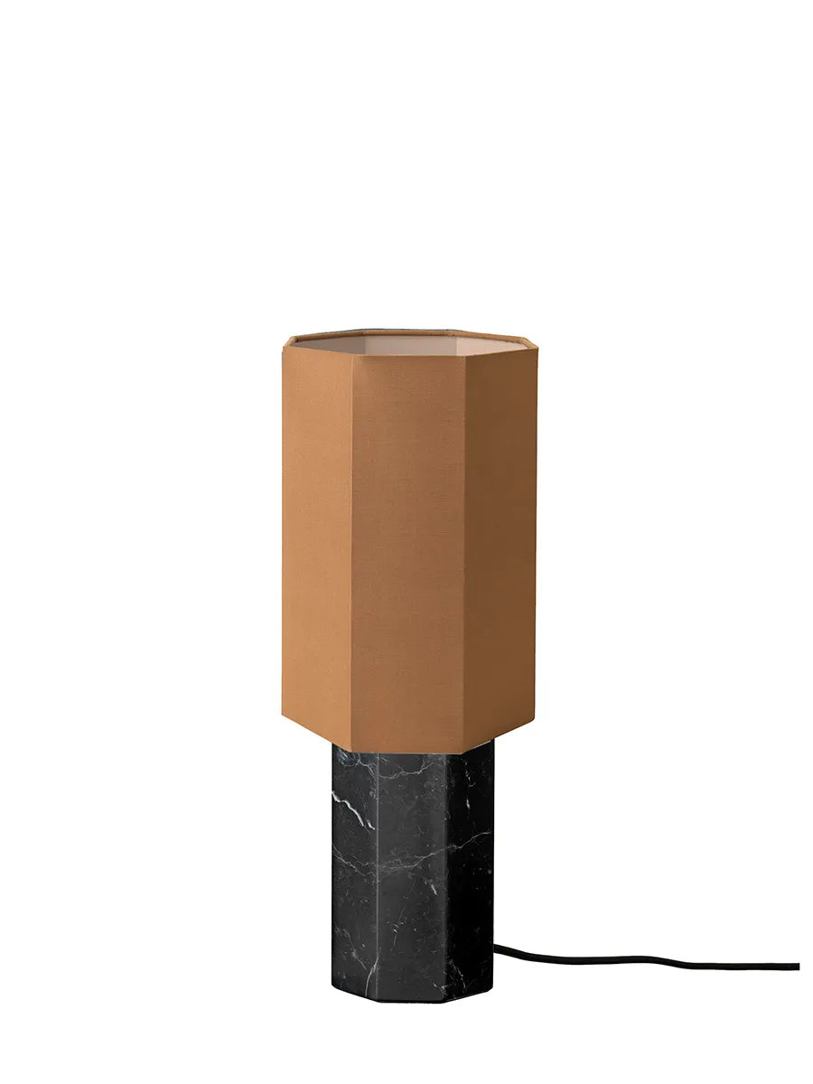 The Eight Over Eight Lamp Small, grey marble fra Louise Roe