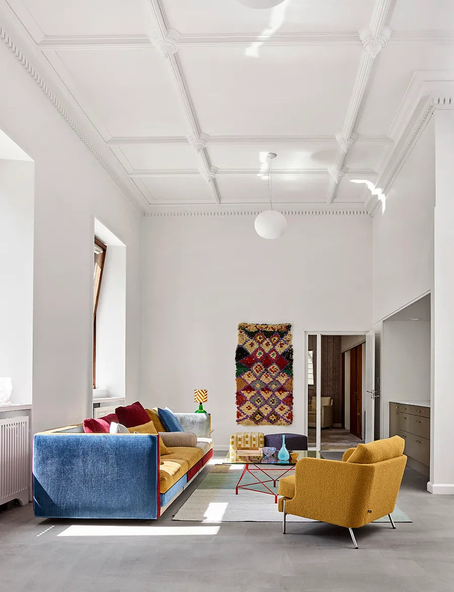 Cocoon Sofa Bauhaus Multi-Colour, 320 x 106 cm fra Eilersen