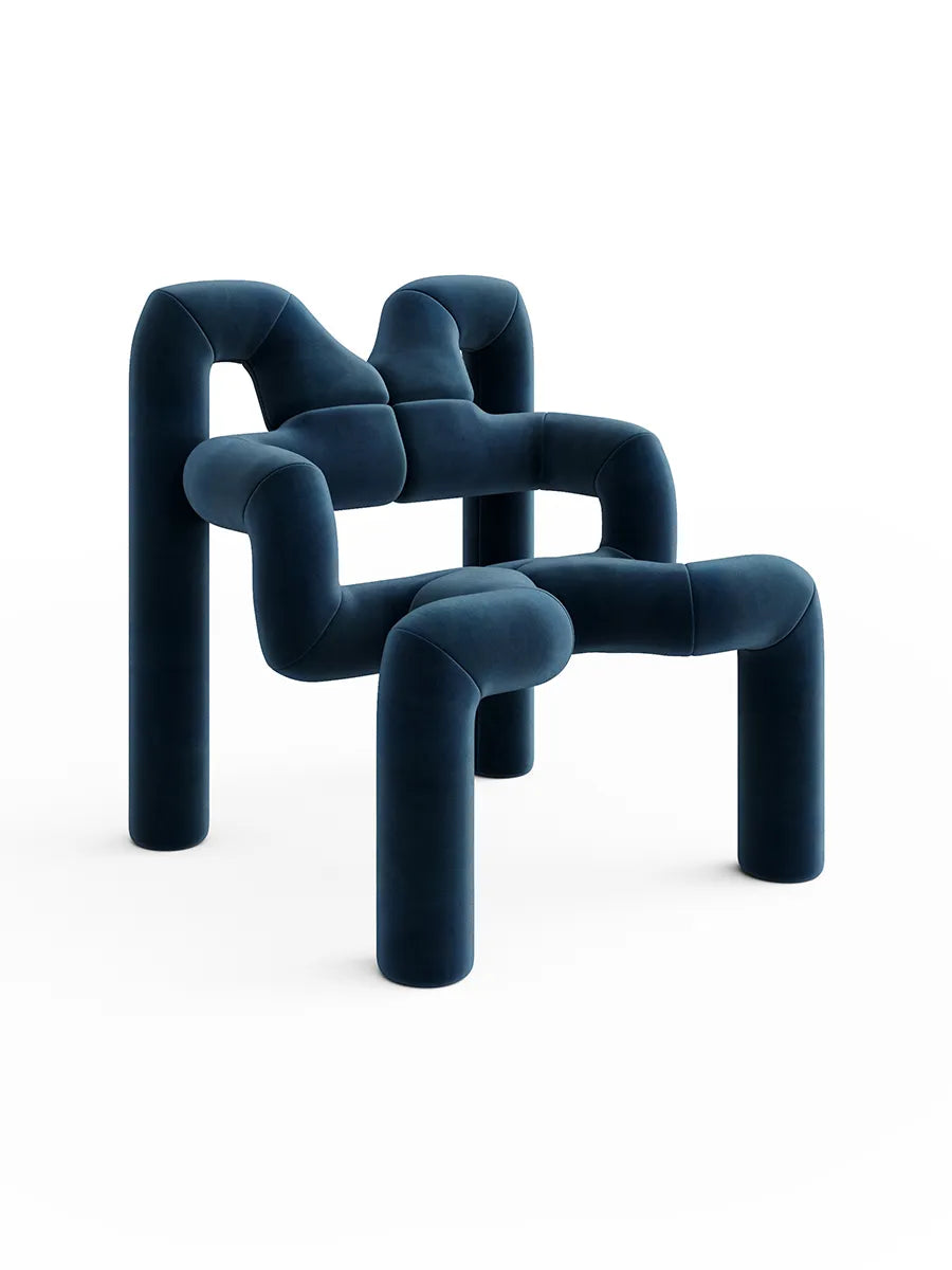 Ekstrem Stol, Gentle 2 fra Varier - Blue 443 - Jacobsen Plus